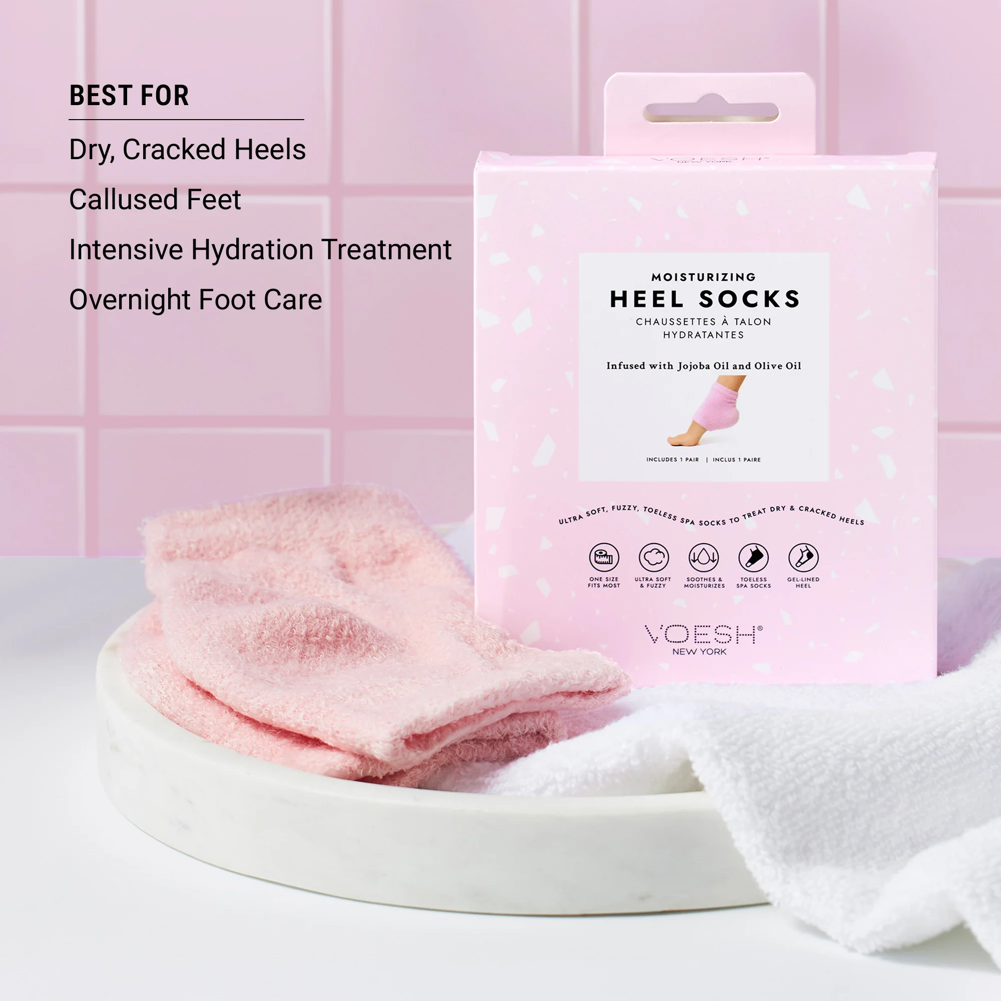 Moisturizing Heel Socks - Image 12