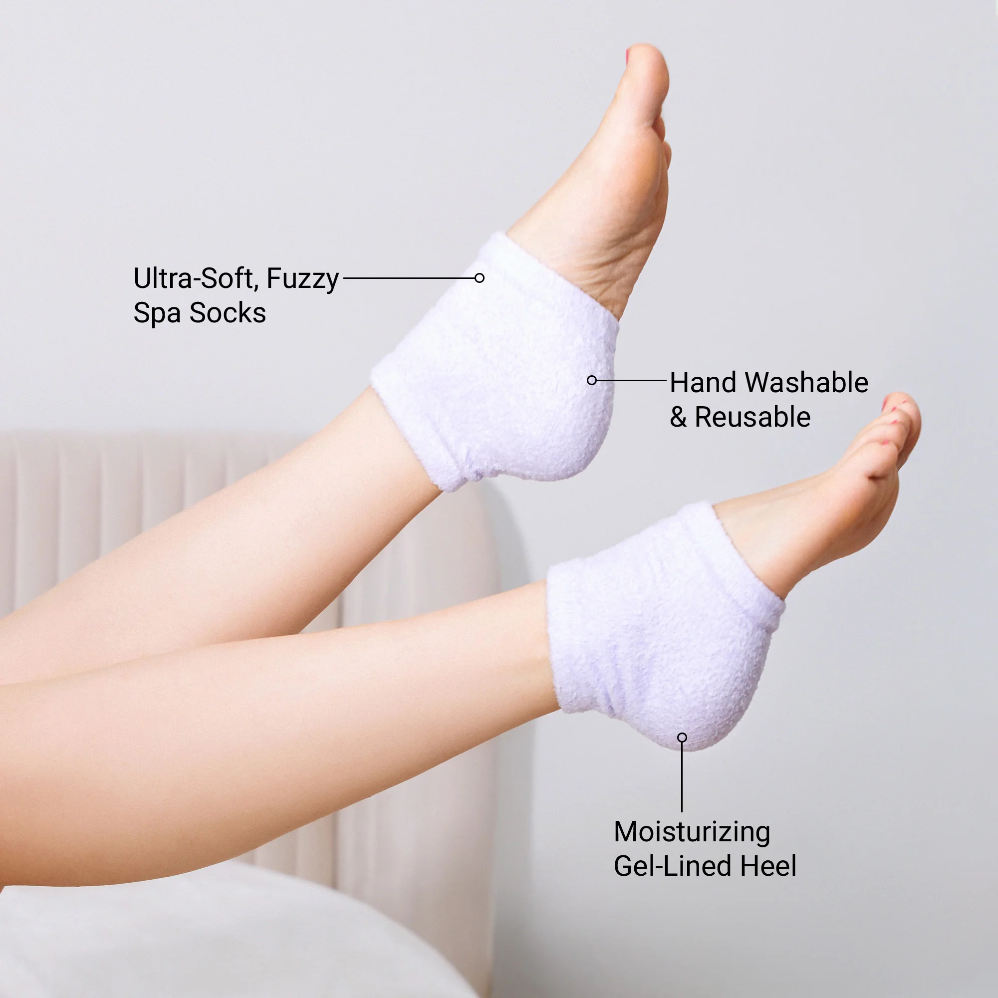 Moisturizing Heel Socks - Image 16