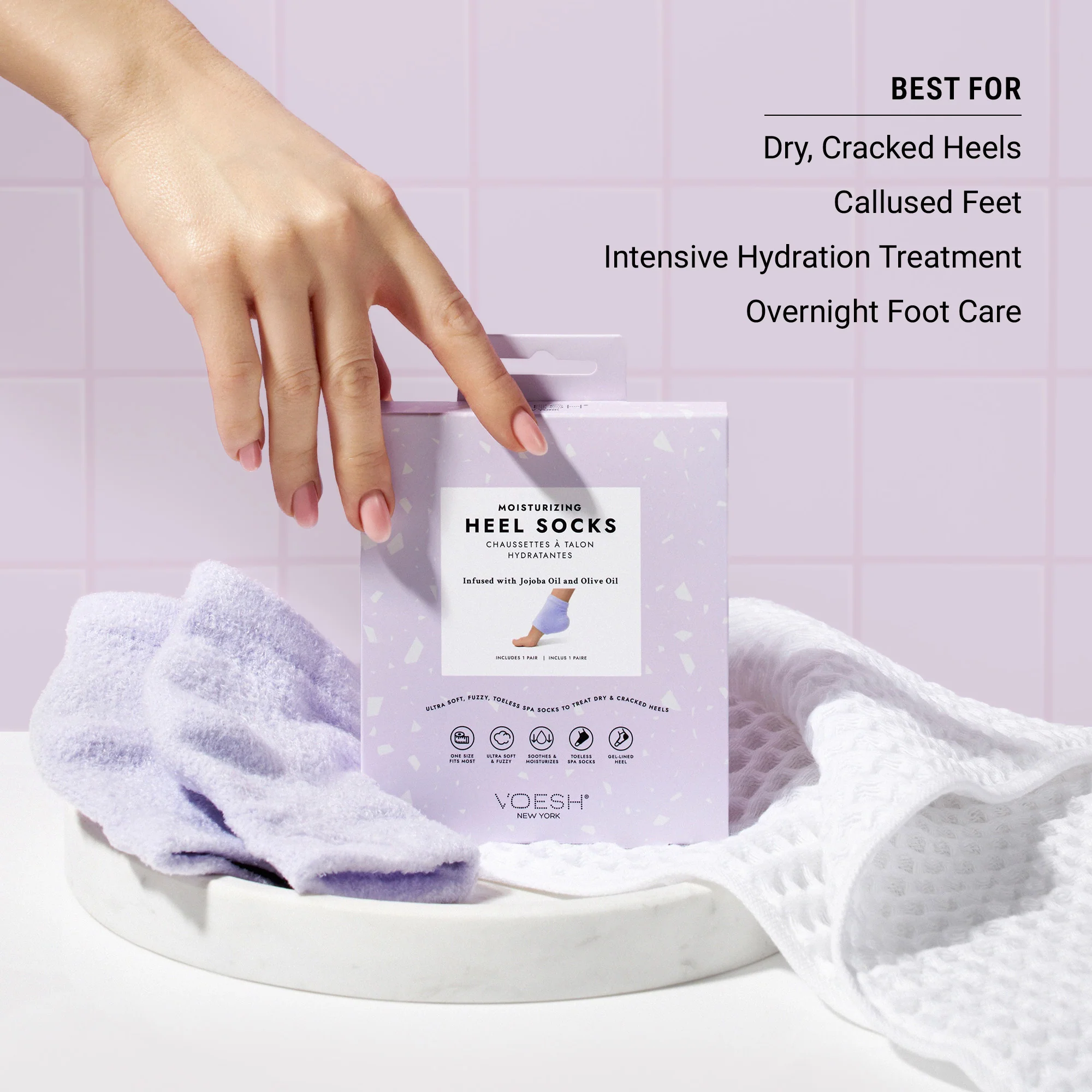 Moisturizing Heel Socks - Image 18