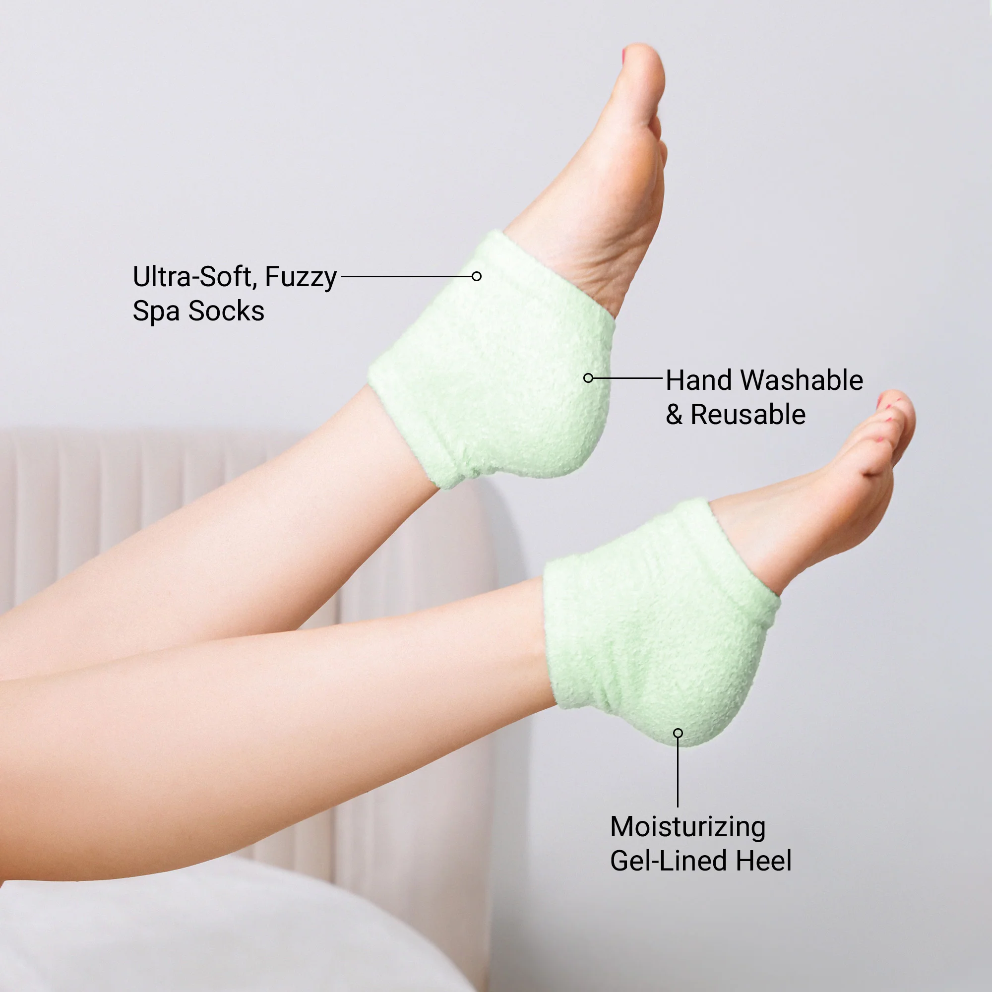 Moisturizing Heel Socks - Image 3