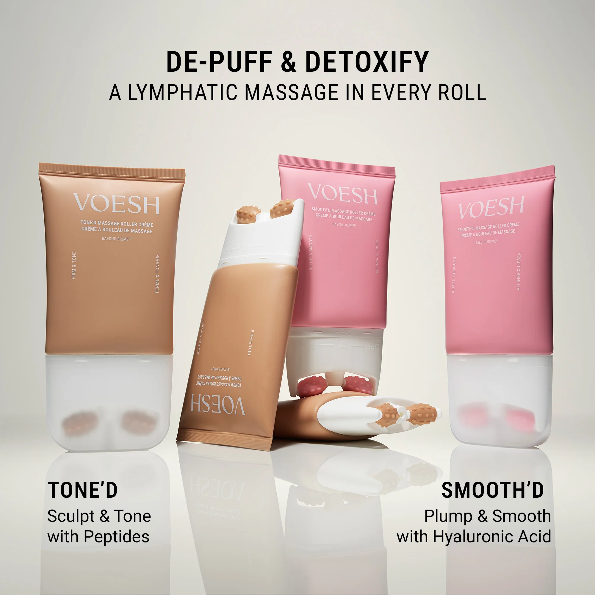 Smooth'd Massage Roller Crème - Image 7